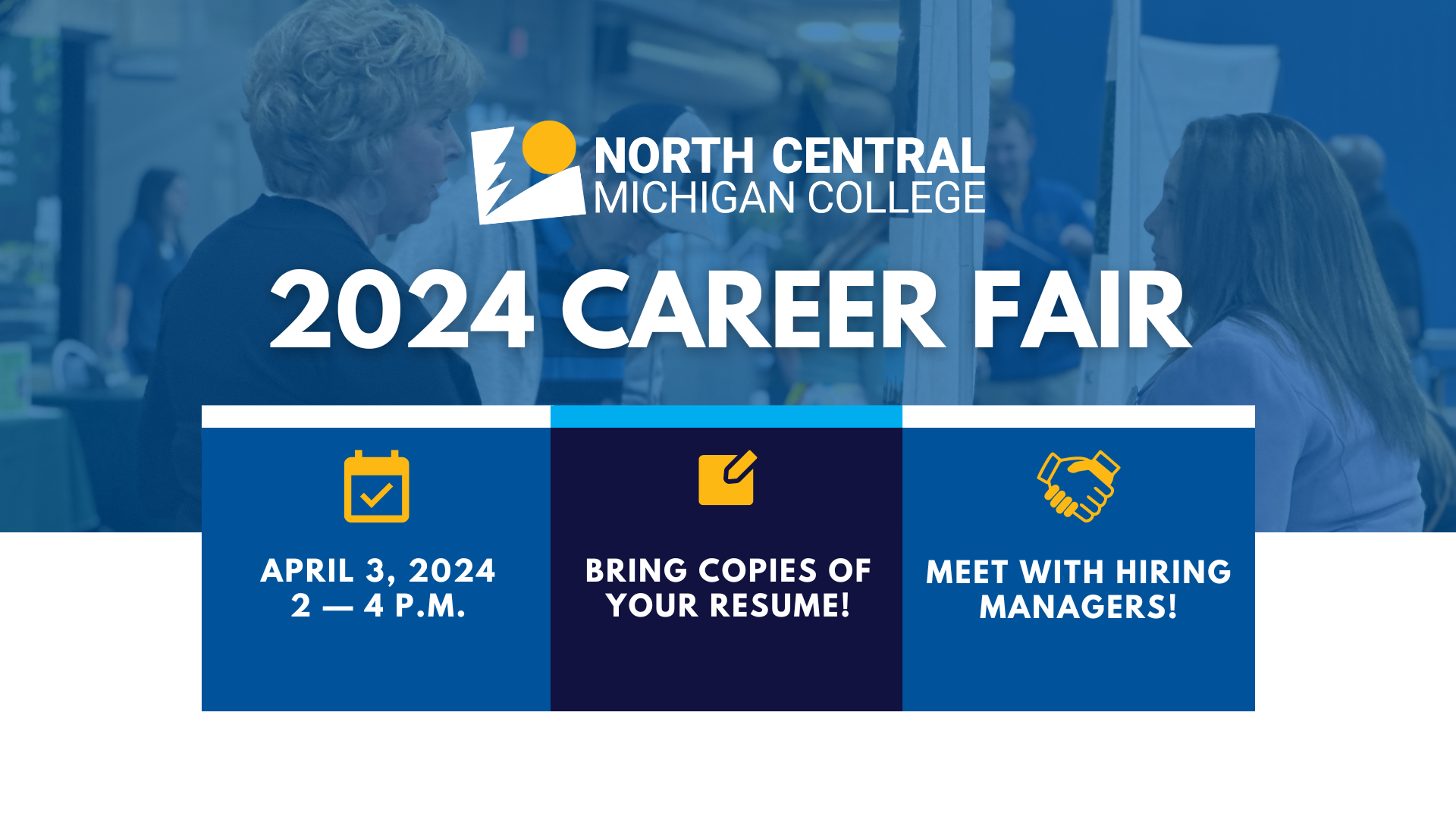 2024 NCMC Career Fair event graphic