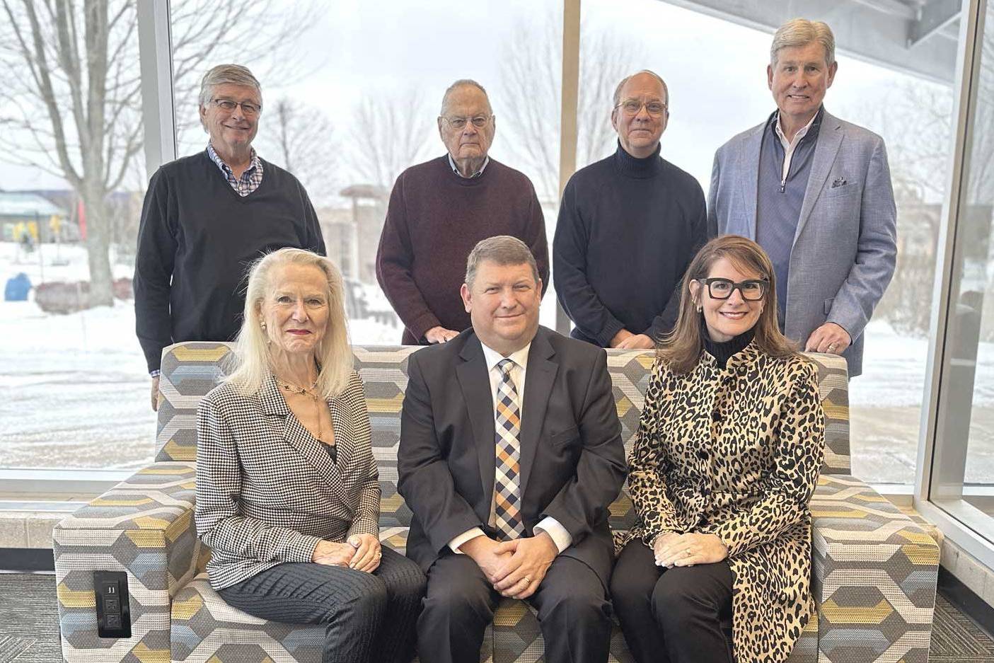 Board members posed for group photo