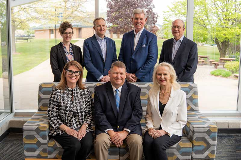 Board members posed for group photo
