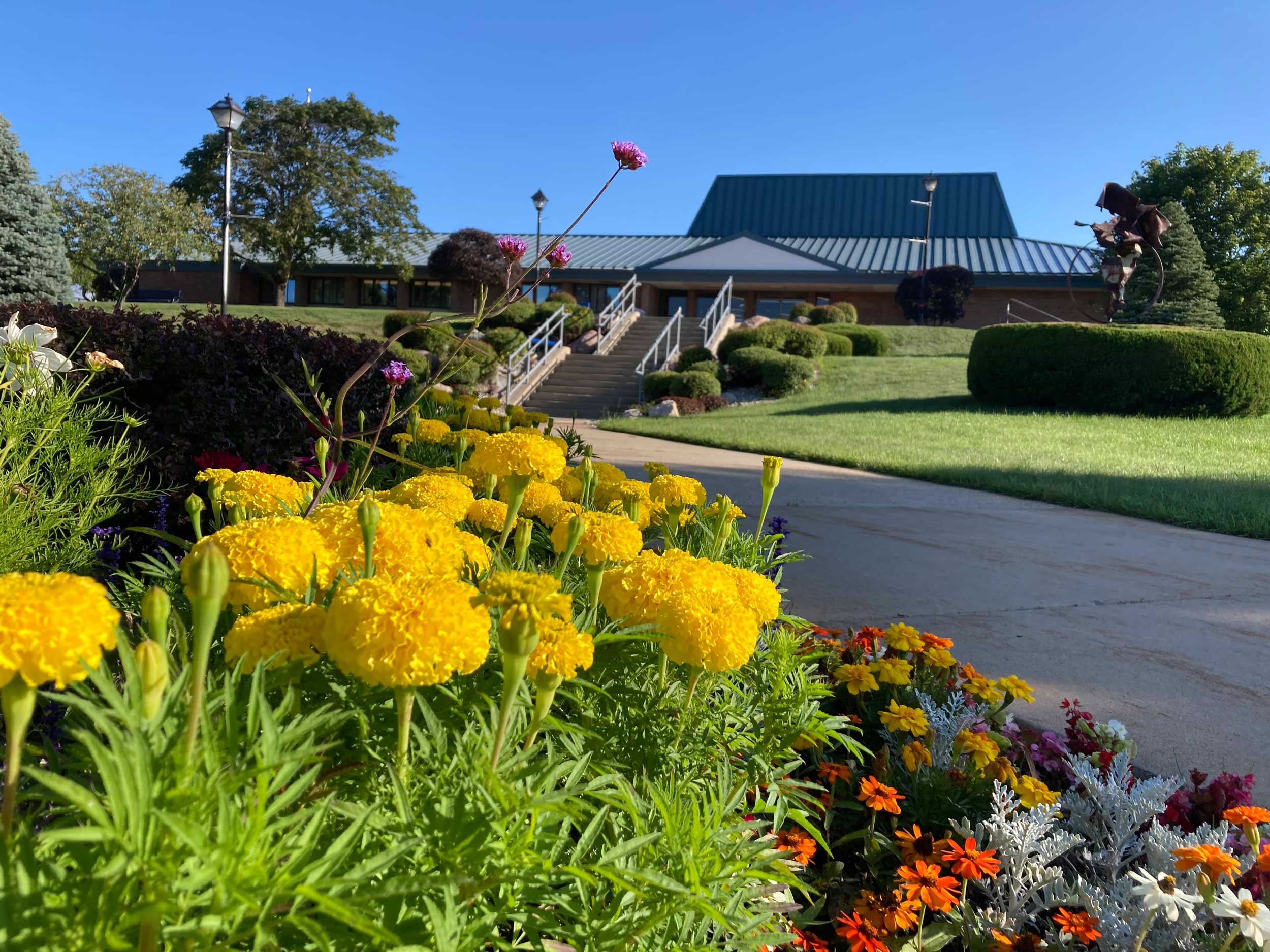 Borra Learning Center in summer