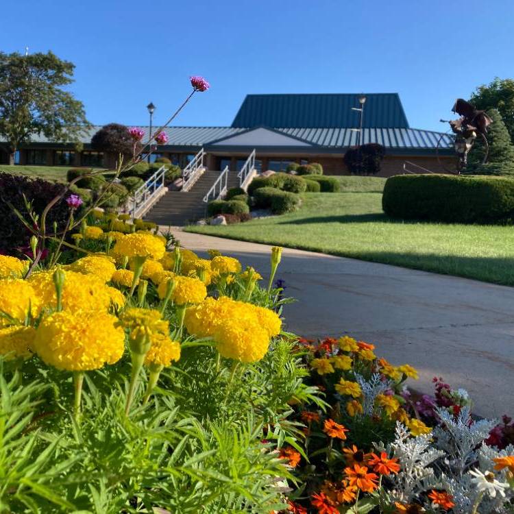 Borra Learning Center in summer