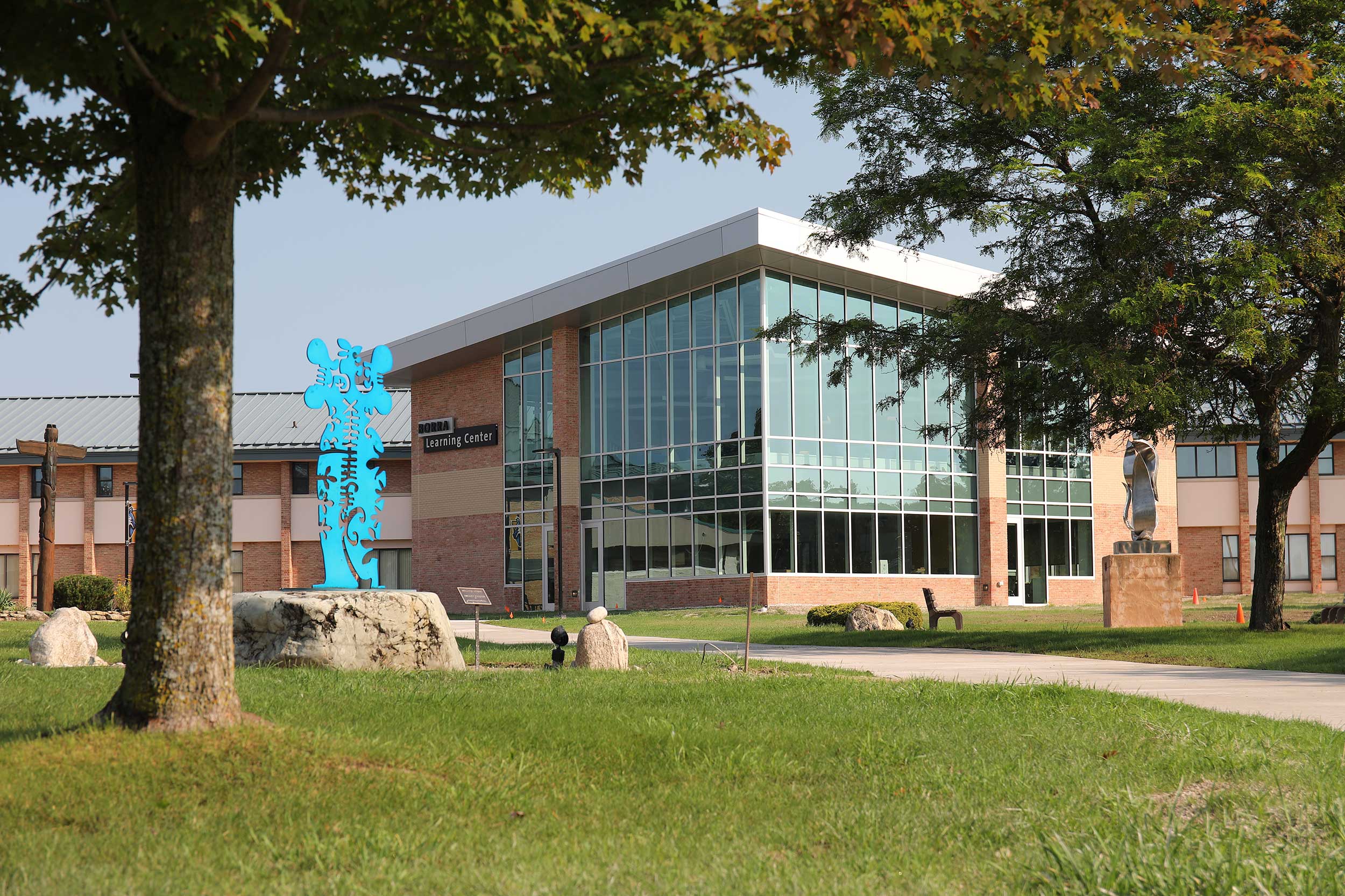 Borra Learning Center in summer