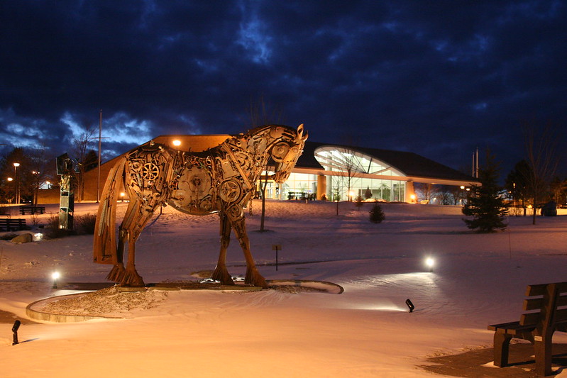 J-Bolt at night