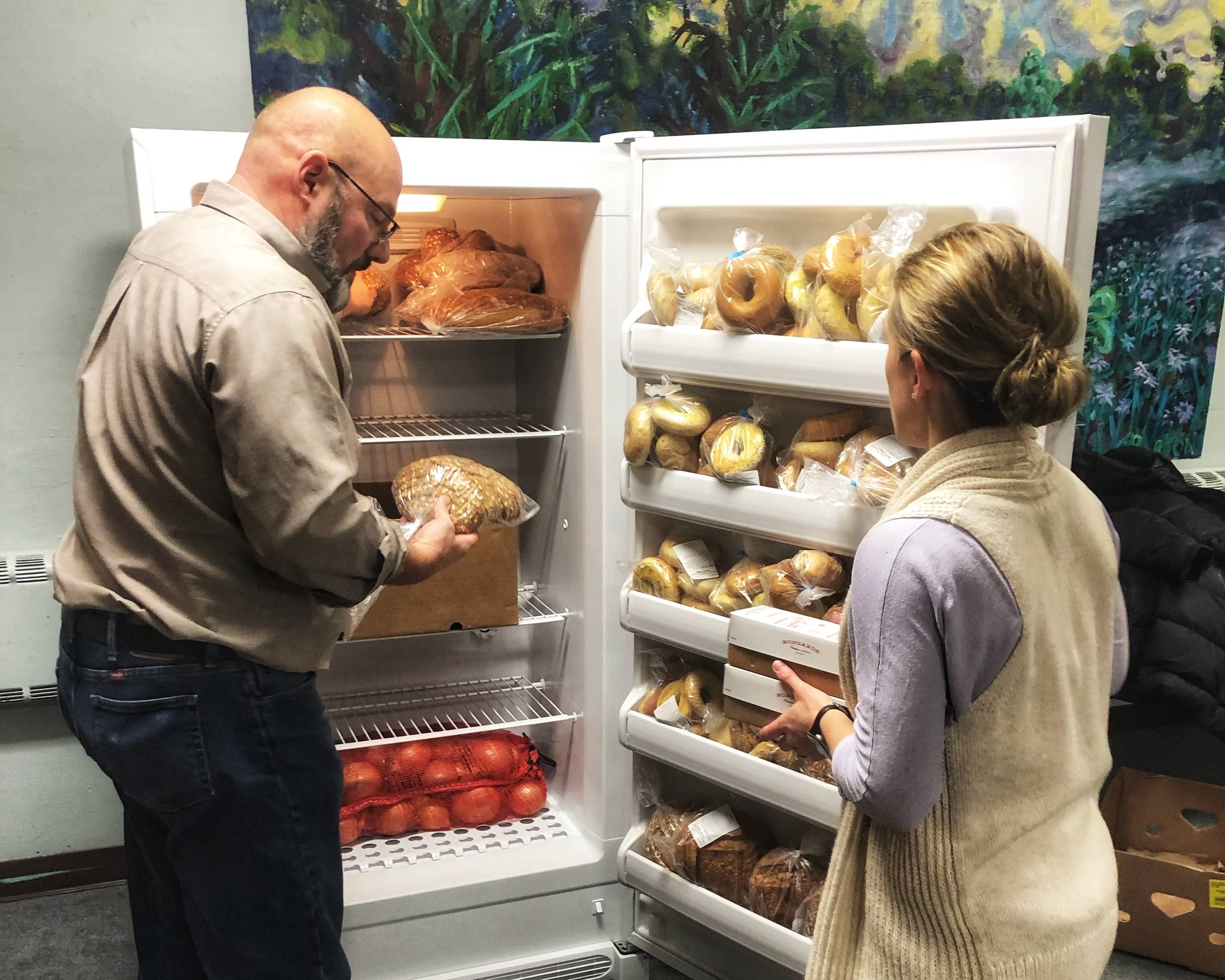 Volunteers at Campus Cupboard