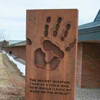 The Hand sculpture