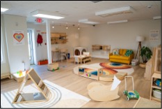 Interior pic of the Early Learning Center building